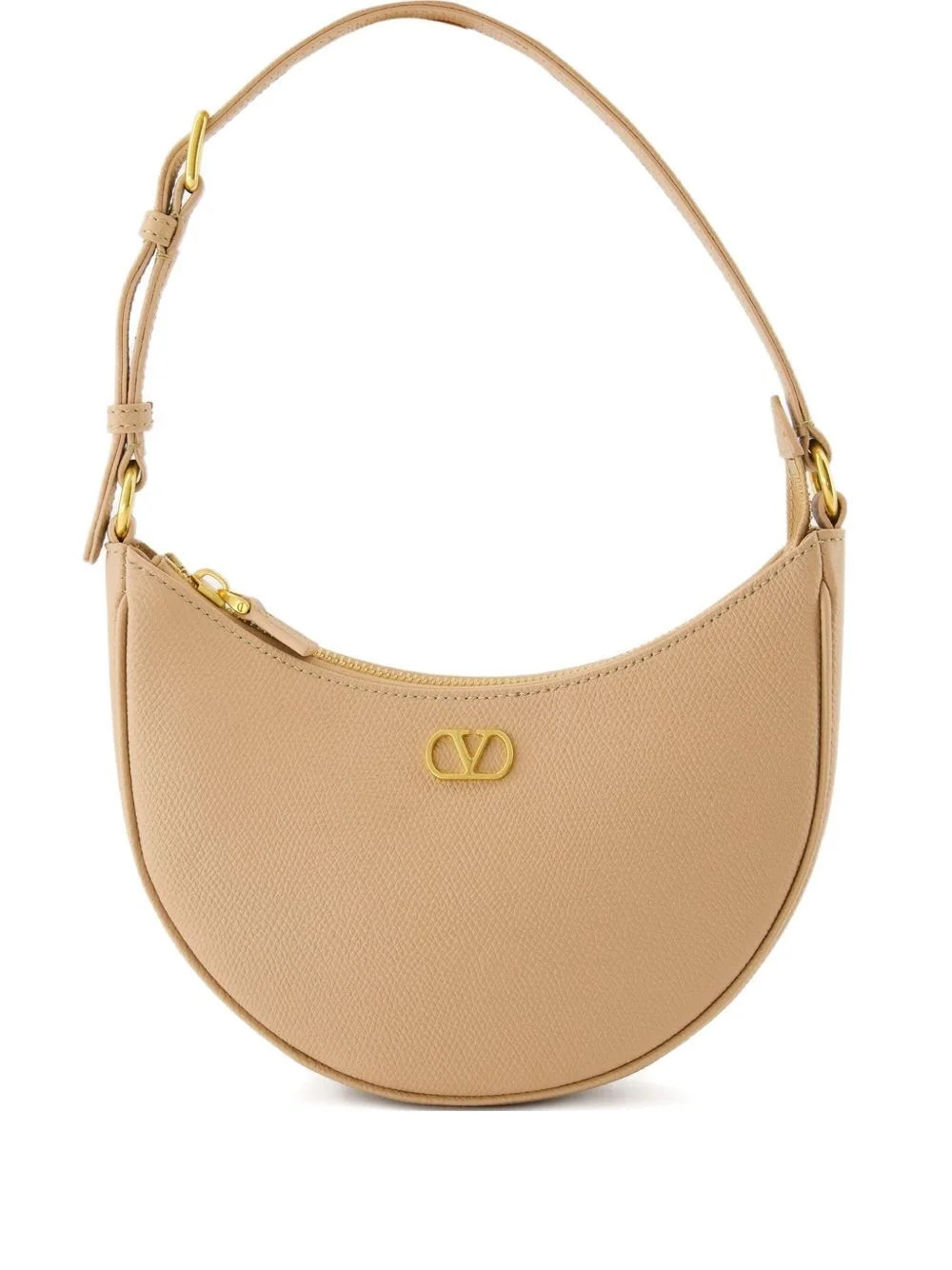 Valentino VLogo Signature Zip-Up Mini Shoulder Bag | Cettire Global