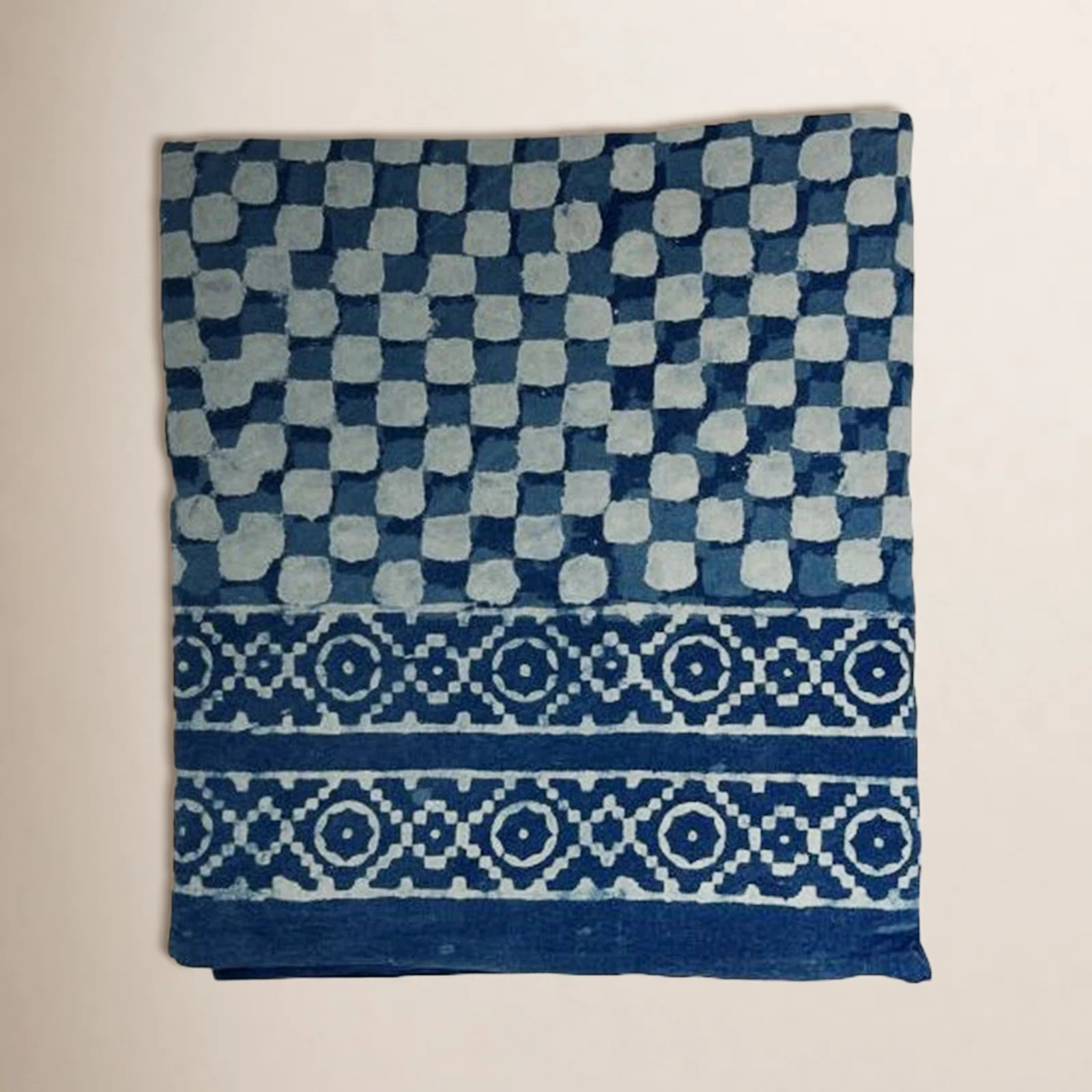 Indigo Check Tablecloth | Wayfair North America