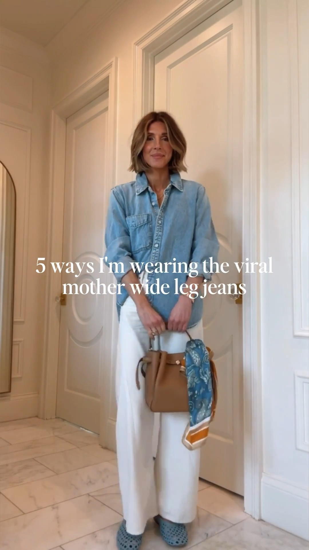 5 ways I’m wearing the viral wide-leg Mother jeans 🤍

So many easy outfit combos with these.

#LTKootd