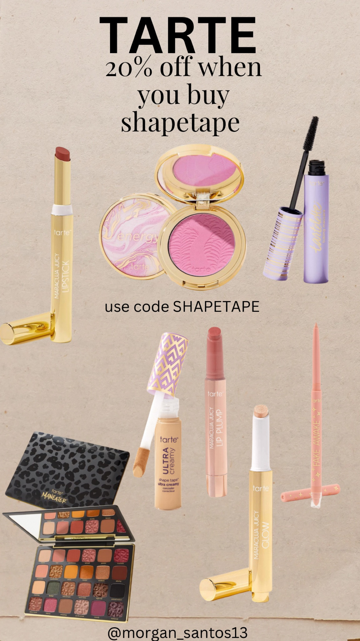 20% off Tarte when you buy shapetape

#LTKsalealert #LTKbeauty #LTKunder50