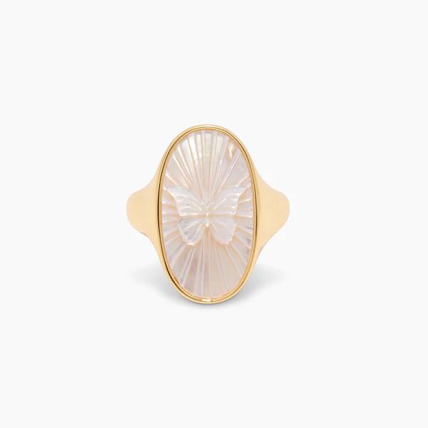 Butterfly Etched Ring | Gorjana