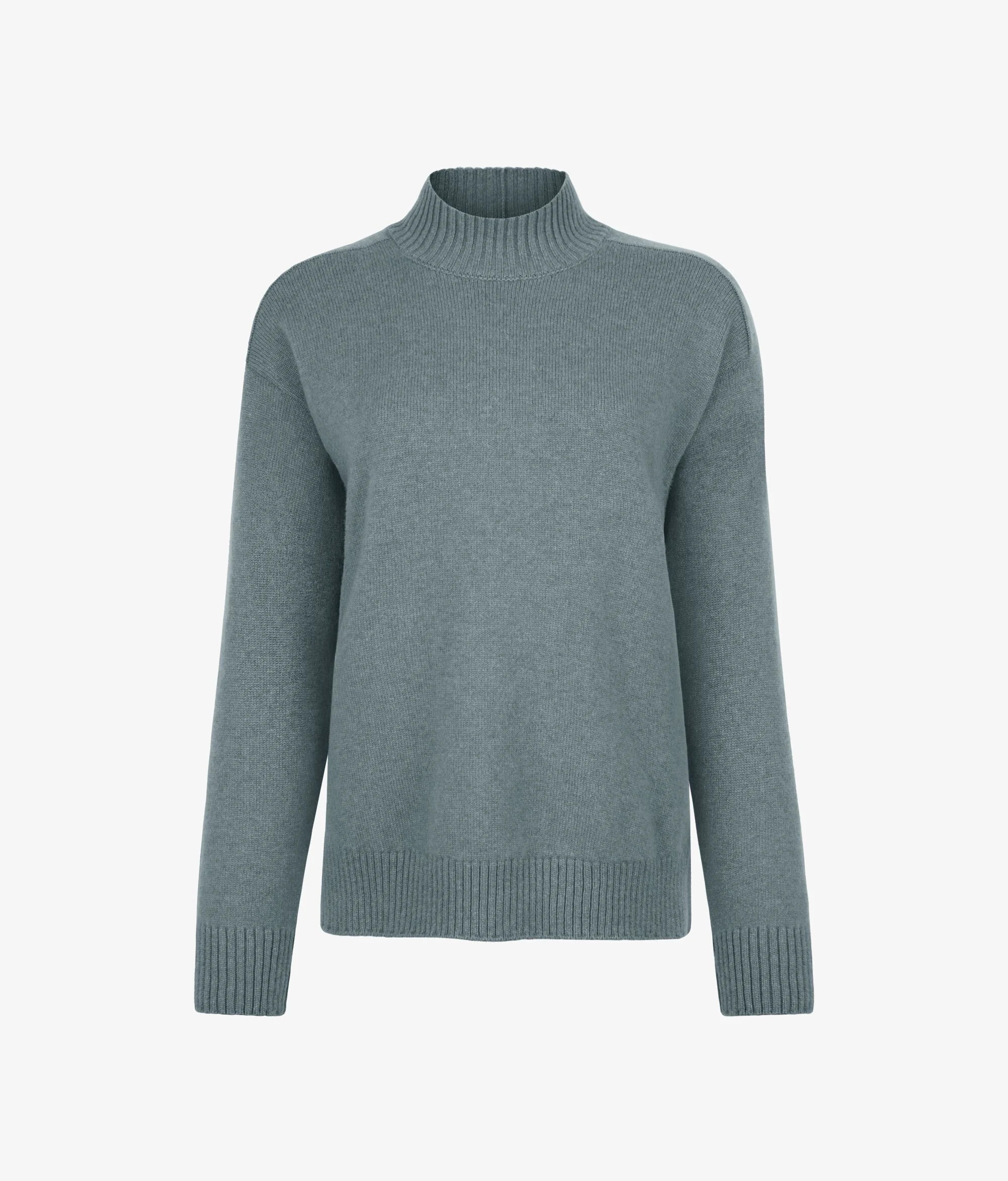 Ultrasoft Cashmere Turtleneck Sweater with Set-in Shoulders | Falconeri