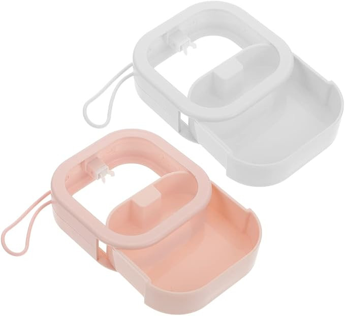 iplusmile 2Pcs Mini Hair Tie Organizer Storage Box, Jewelry Holder Organizer Small Case for Stora... | Amazon (CA)