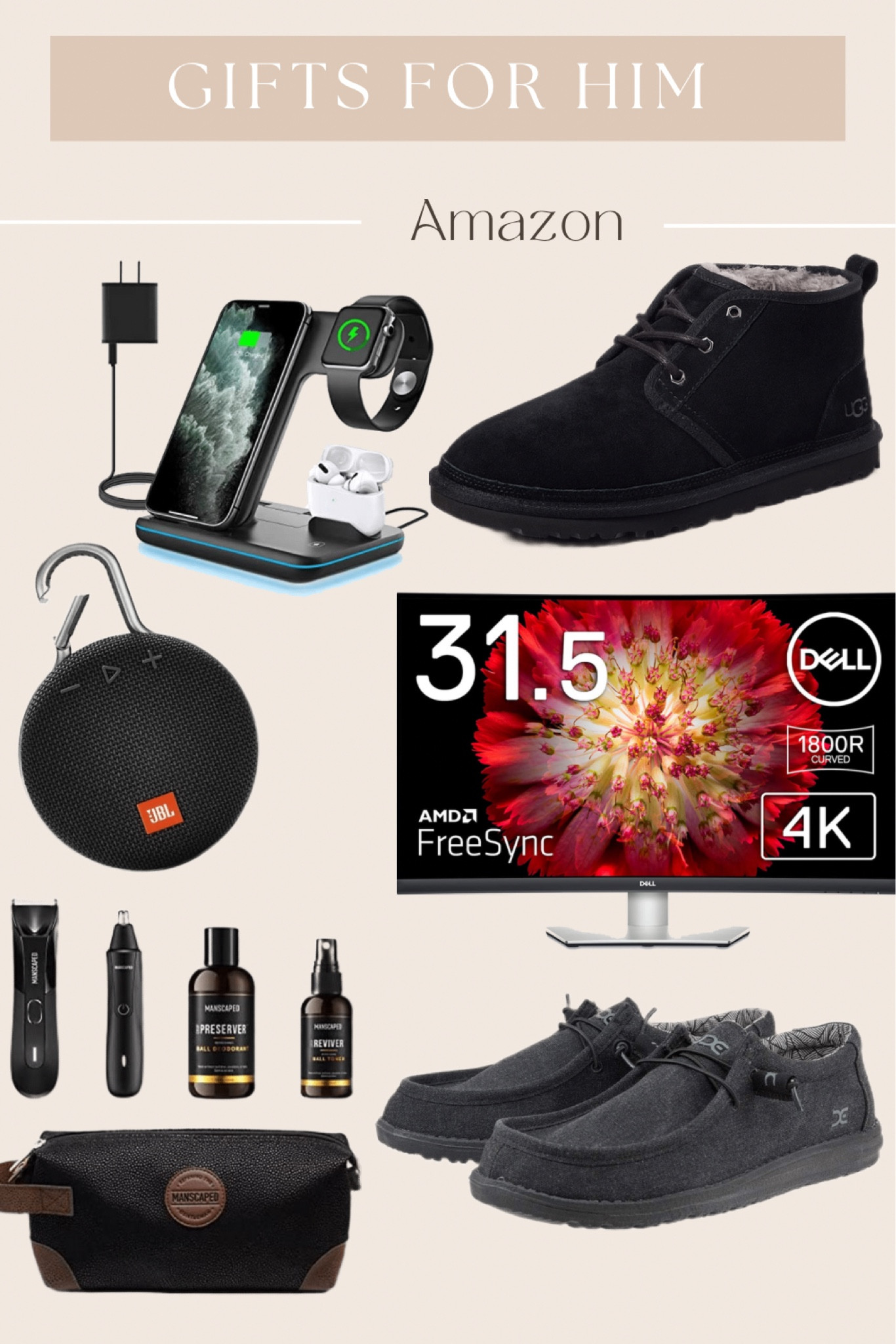Some easy gifts for the special men in your life! From shoes to self care to technology !

#LTKCyberweek #LTKHoliday #LTKGiftGuide