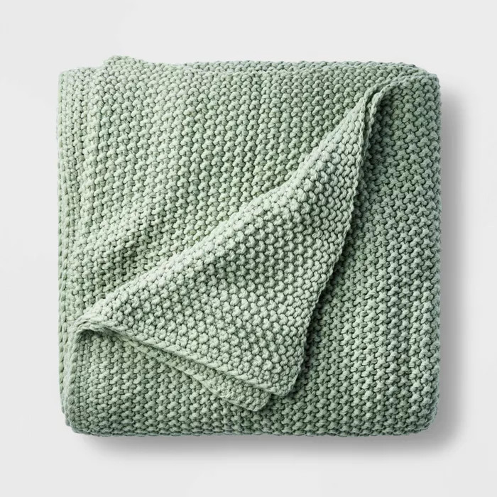 Chunky Knit Bed Blanket - Casaluna™ | Target