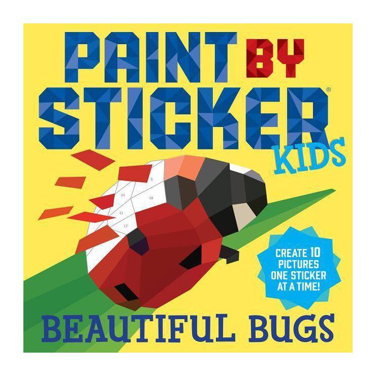 Paint By Sticker Kids Beautiful Bugs 03/28/2018 (Paperback) | Target