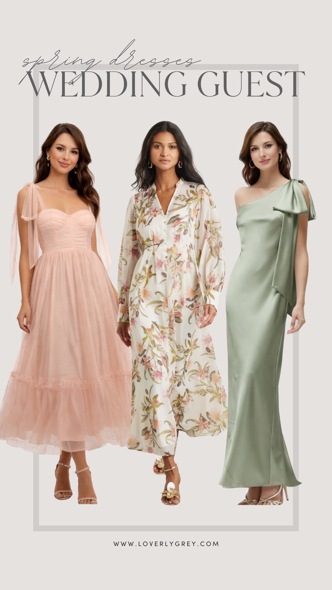 Here are three beautiful options for any spring weddings you have coming up 💕

Loverly Grey, spring wedding guest dress, spring event dress, cocktail dress, black tie dresss

#LTKWedding #LTKspring