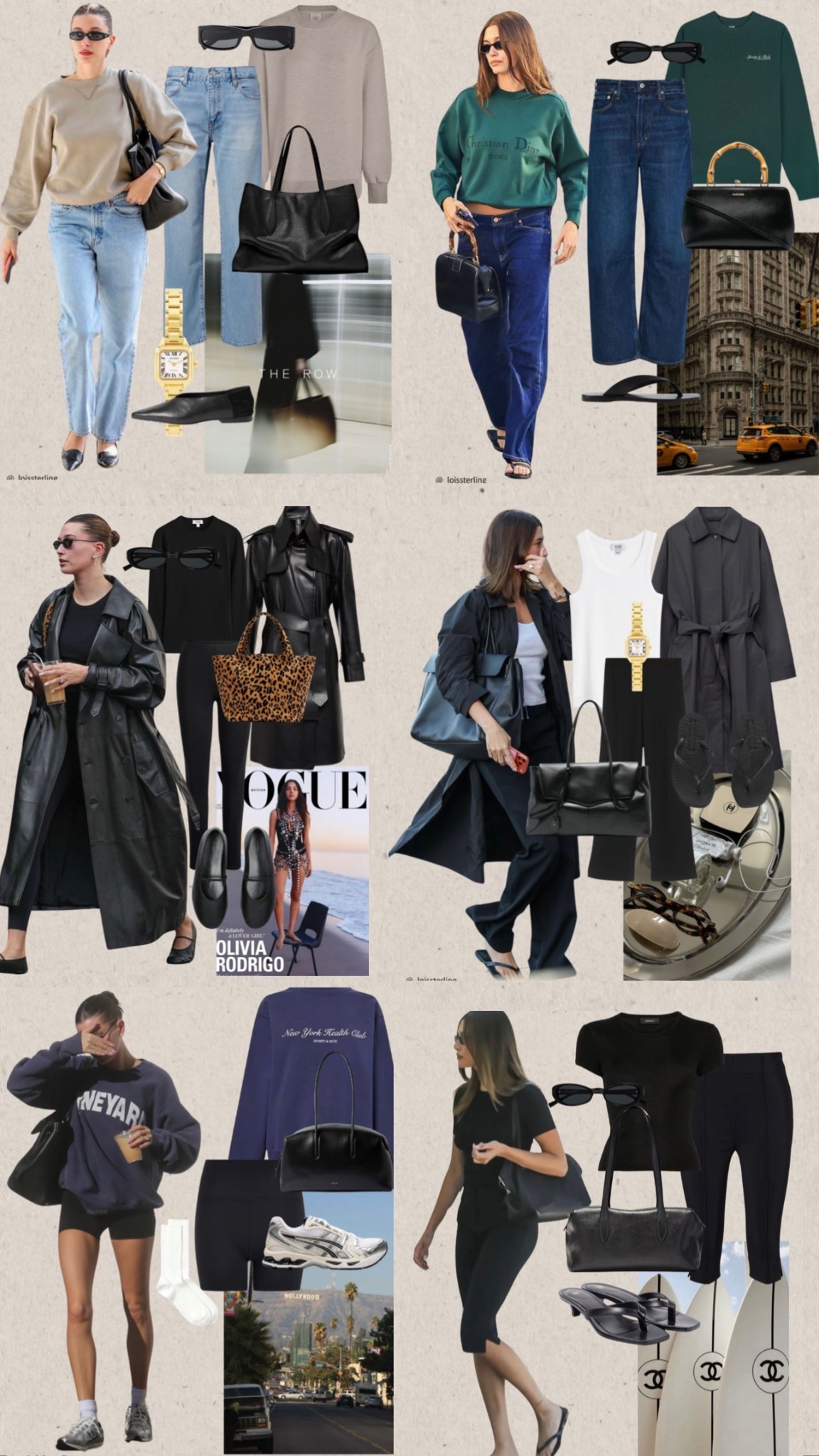 Get the Hailey Bieber Look 🖤 15 outfits to save for Spring. Part 1 

📌 Hailey Bieber has been a long time style muse of mine & I’m sure for alot of you too, She is a main feature on my Pinterest board. I have been taking inspo from & saving her looks since 2016.

Hailey is definitely who I turn to for my ‘off duty’ , casual, everyday effortless looks. She knows how to make sweats & casual wear look good. Her looks are very basic, often with simple accessories, working the same outfit formulas that we can all recreate. She pays attention to tends but they are never overdone, something I take note of.

My focus is always her everyday looks & how she rewears her clothes and sticks to the same outfit formulas. Her colour palette is often the same wearing a lot lf black, neutral colours, basic tees, sweatshirts, denim & leather but not shying away from a pop of colour.

#LTKeurope #LTKuk #LTKspring