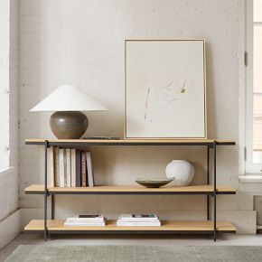 Pierce Low Bookcase (60") | West Elm (US)