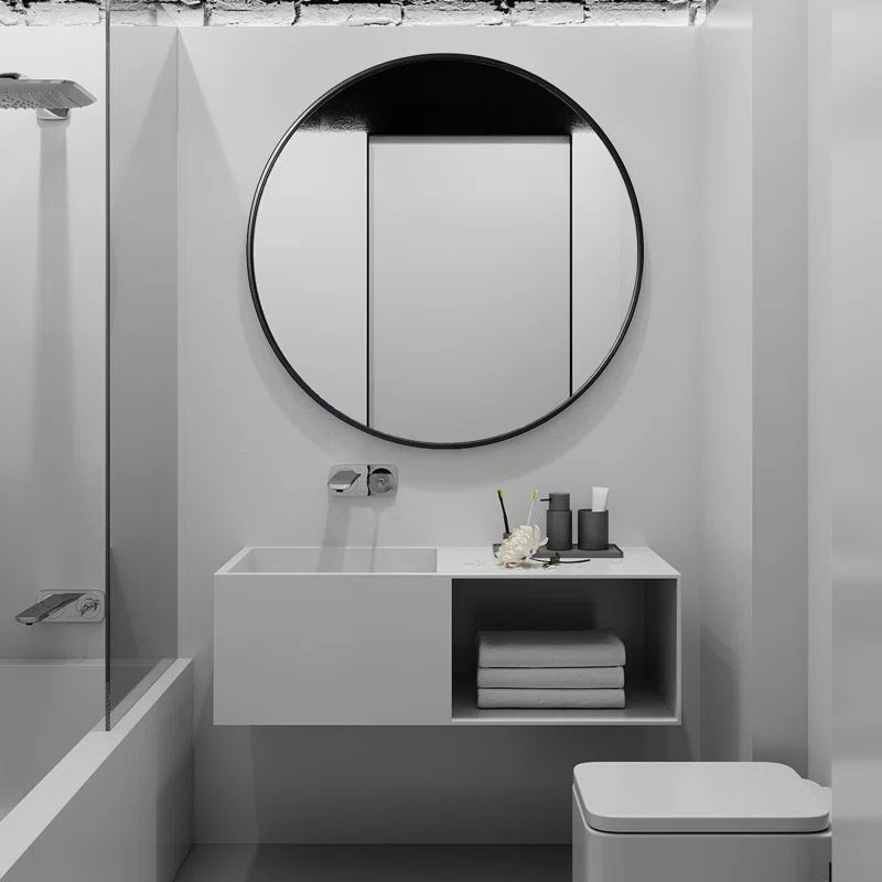 Large Round Mirror | Wayfair North America