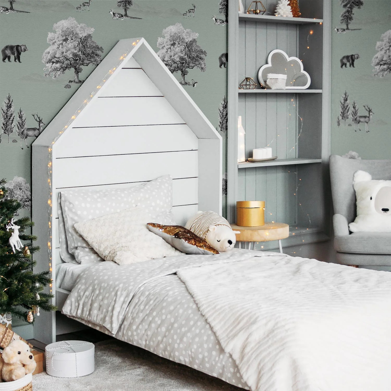 Vintage national park theme removable wallpaper | Livettes Wallpaper