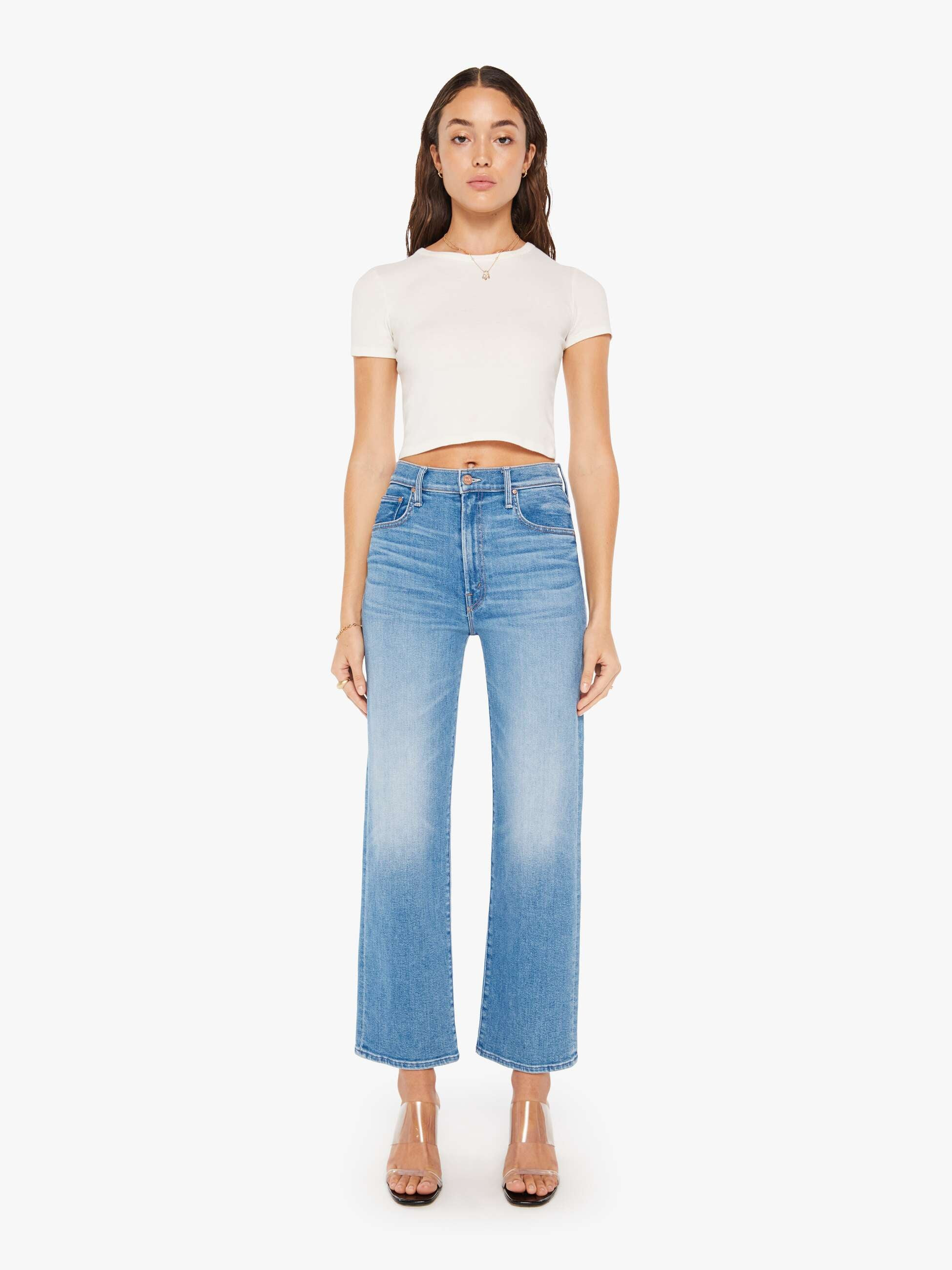 The Rambler Zip Flood | Mother Denim