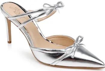 Jewel Badgley Mischka Klarise Pointed Toe Mule (Women) | Nordstrom | Nordstrom