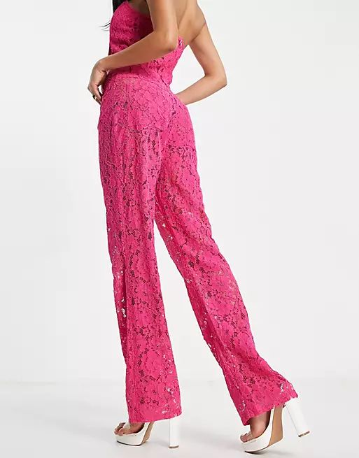 ASYOU lace pocket pants in pink - part of a set | ASOS | ASOS (Global)