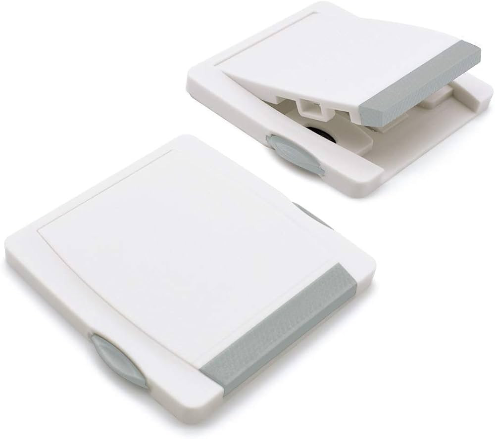 Child Proof Window Sliding Door Lock 2 Grey Packs (Suit for Working Space Over 0.42in and Under 1... | Amazon (US)