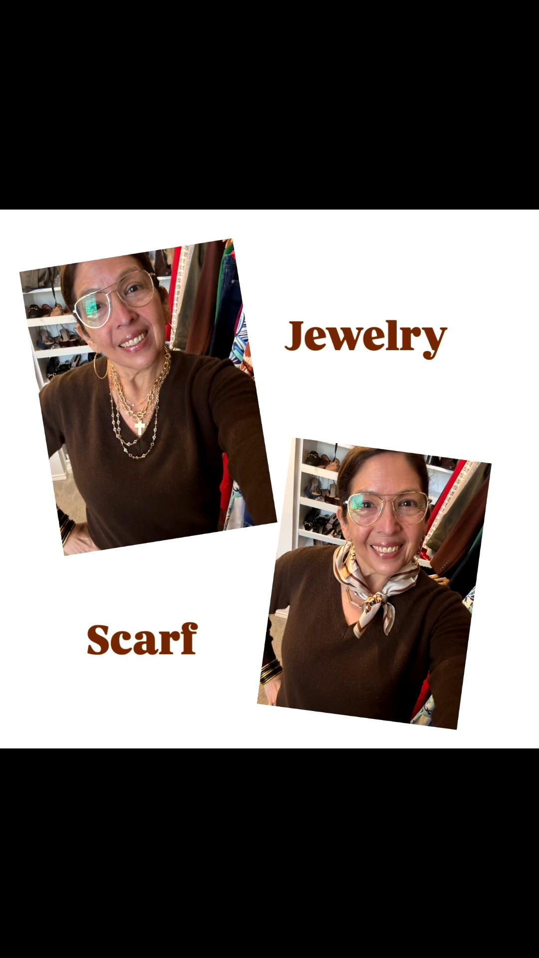 Which would you wear? Jewels or the scarf? 

#LTKgrwm #LTKdayinmylife #LTKootd