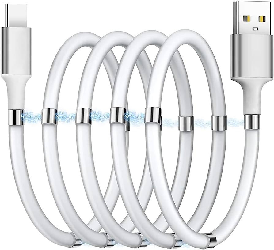 Magnetic Charging Cable,(3FT) Super Organized Charging Magnetic Absorption Nano Data Cable for Ga... | Amazon (US)