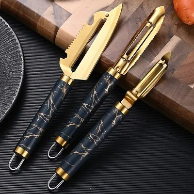 The Last Peeler You'll Need - Surgical Steel Blades for All Kitchen Tasks | Target