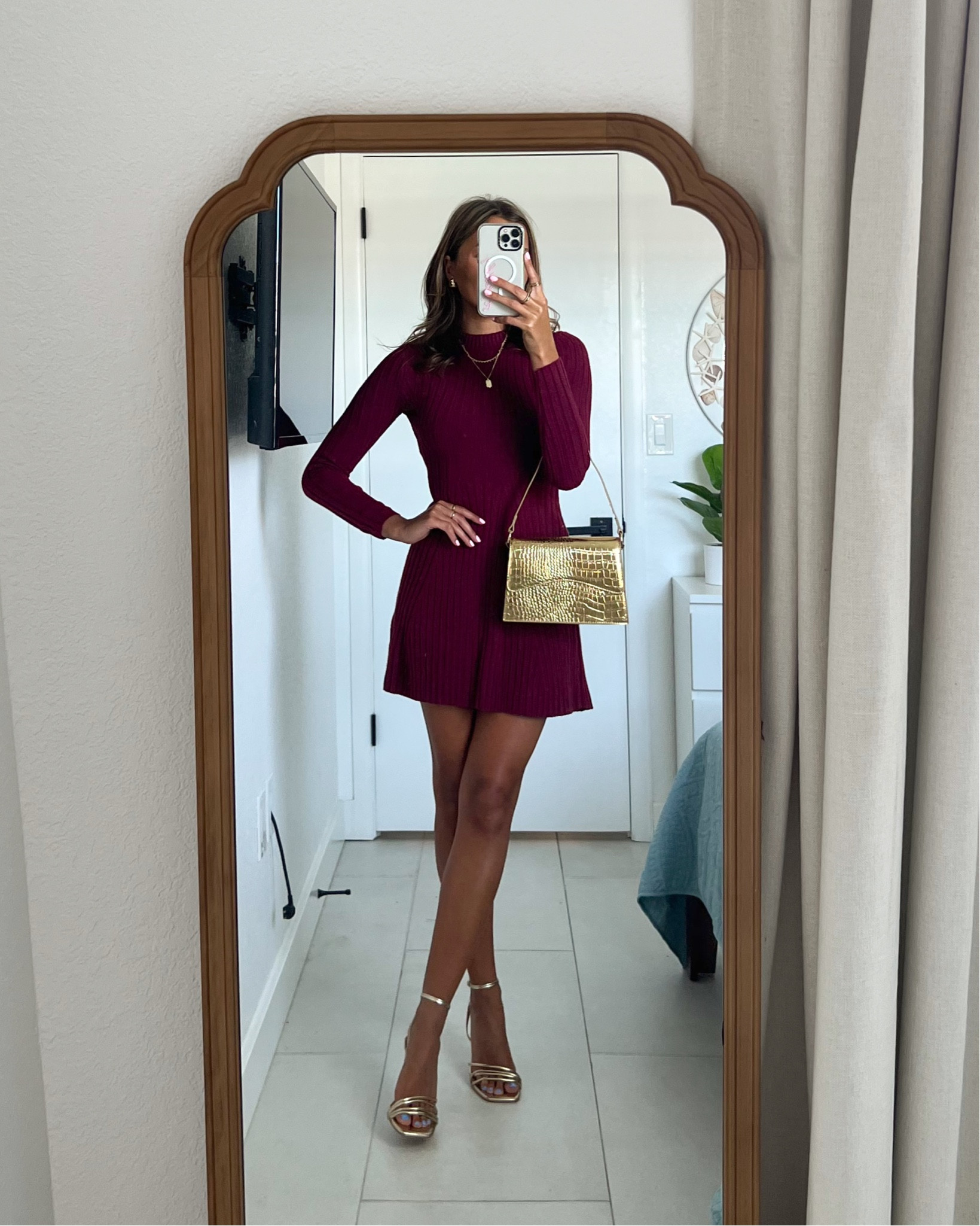 holiday outfit idea that’s perfect for the the winter festivities! apart of the Hollister Black Friday Sale. Get 30% off everything + stack code MCKENZIEBF for an extra 15% off. ❤️🎄 

Wearing a size XS skirt, XS Petite dress, 00Long pants, Small sweater, XS tops