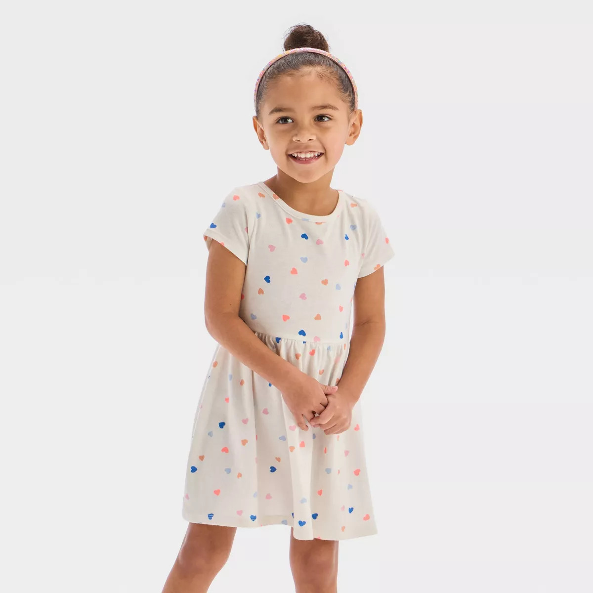 Toddler Girls' Short Sleeve Dress - Cat & Jack™ | Target