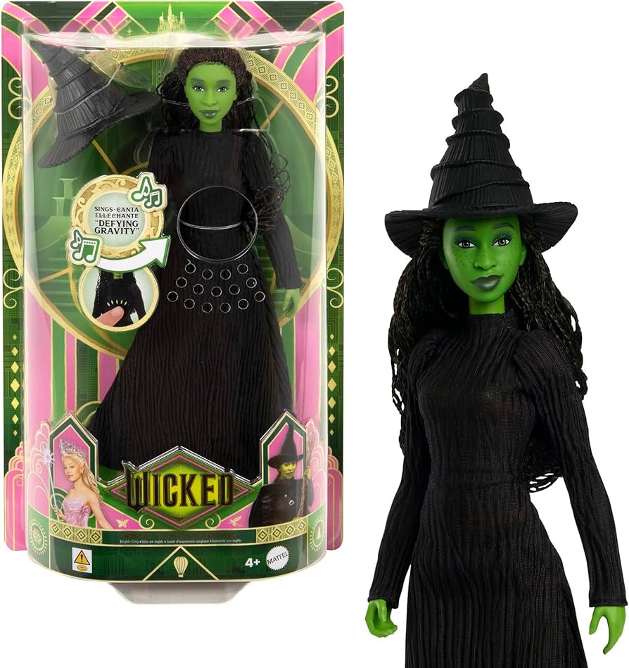 Mattel Universal Wicked Singing Elphaba Fashion Doll & Accessories, Posable with Movie-Inspired L... | Amazon (CA)