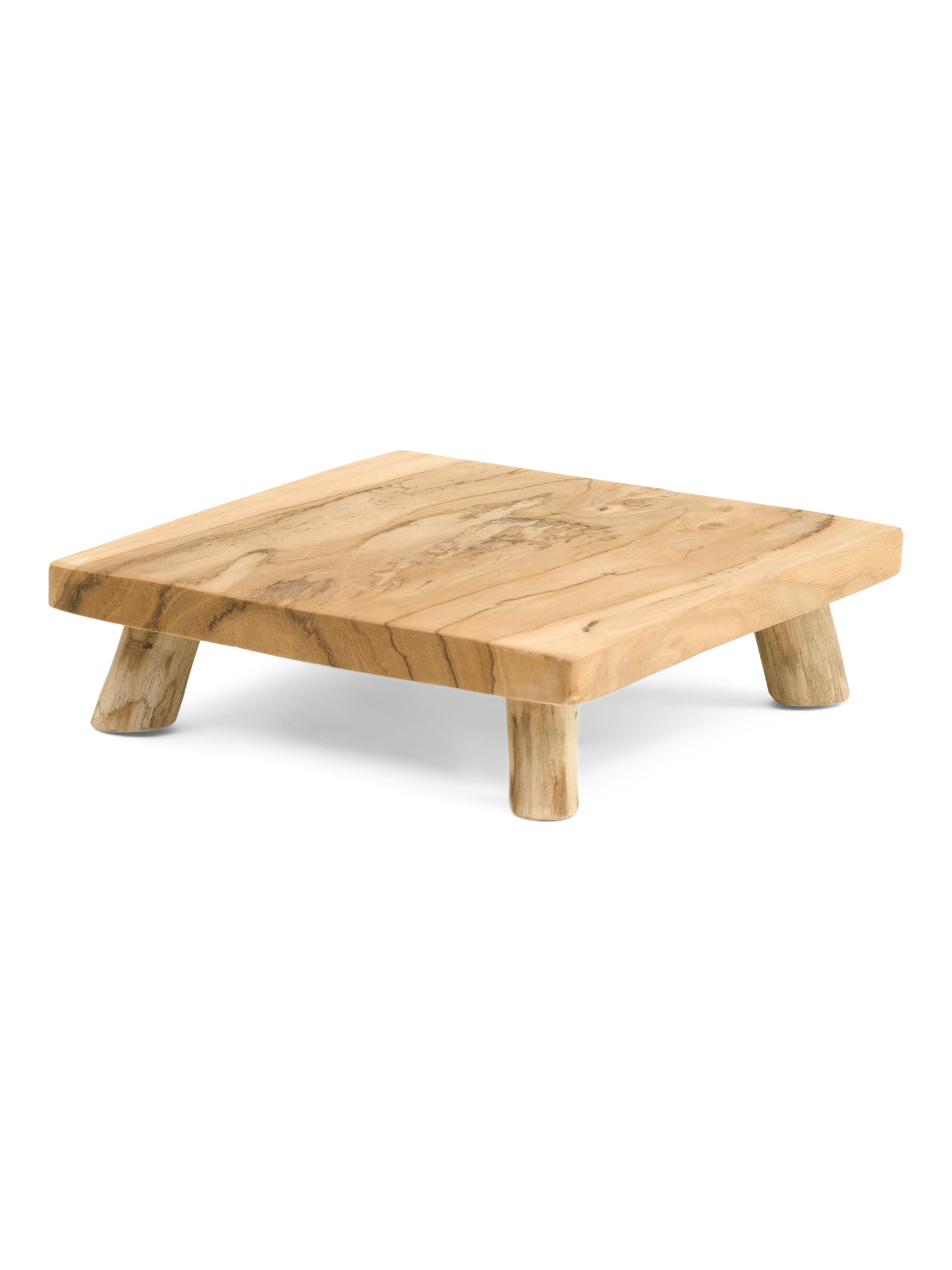 Higgins Teak Indoor Outdoor Planter Decor Stand | Pillows & Decor | Marshalls | Marshalls
