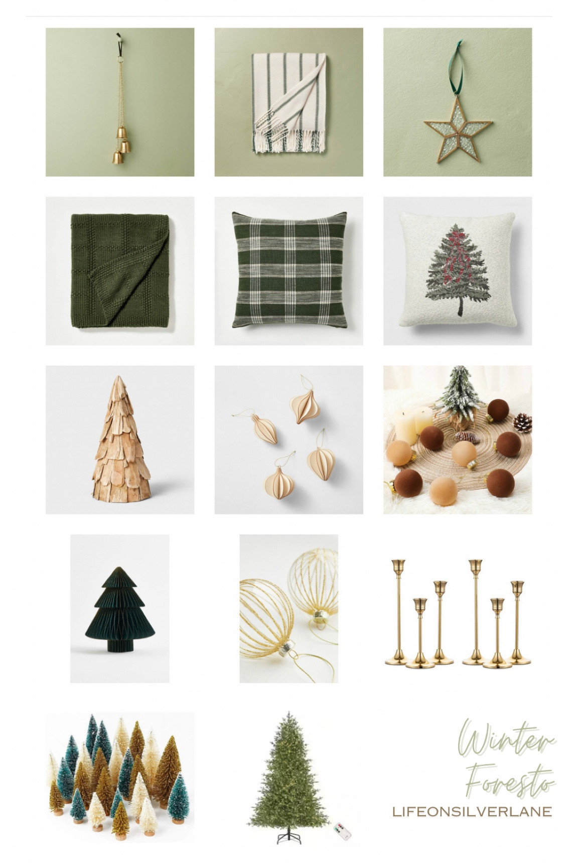 I’m here for any excuse to put the tree up early and leave it up through January. My solution years ago was to create a winter forest. Greens, golds, and earthy neutrals November thru January with pops of red and Christmas in December. Here is some winter forest inspiration for you. 
#winter #winterdecor #winterinspiration #forest #winterforest #neutralgreen #christmas #christmasdecor

#LTKHoliday #LTKSeasonal #LTKHolidaySale