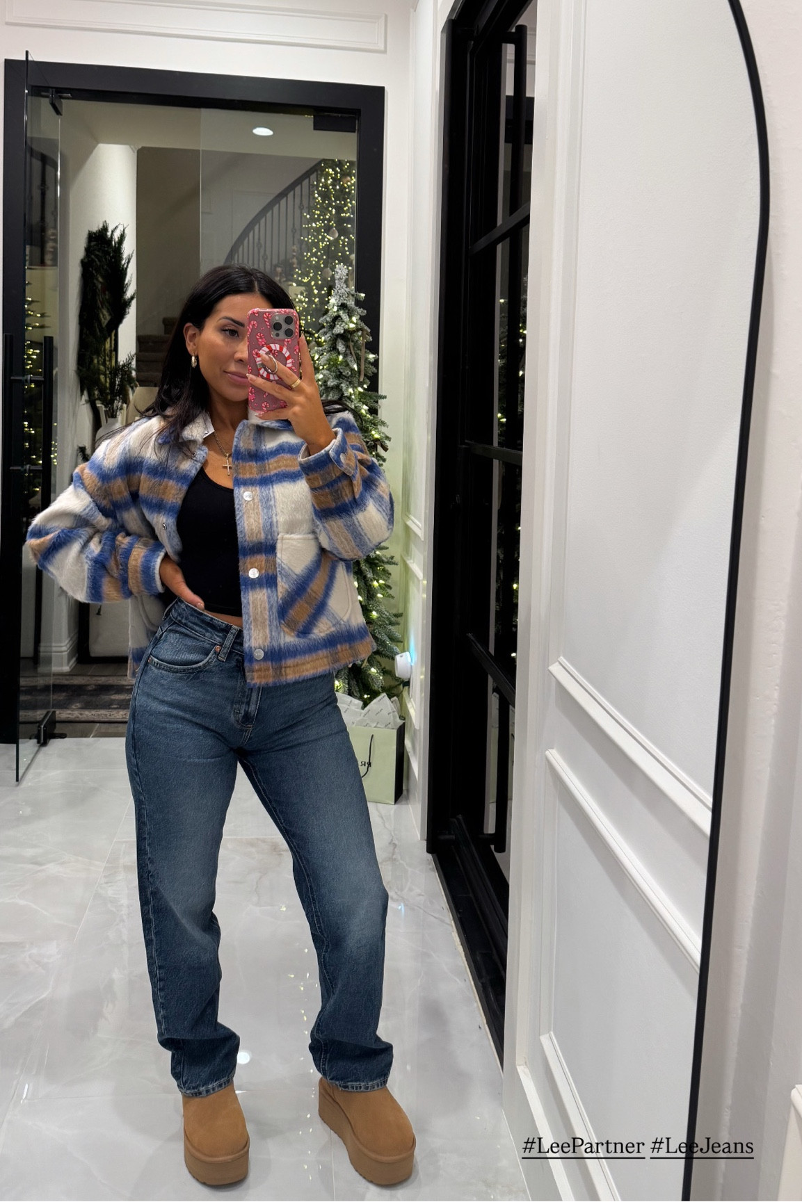 SO IMPRESSED WITH THESE JEANS!! The fit, quality and style are 10/10. All she wants for Christmas is a good pair of denim from @leejeans 🎄🎁  The jeans and tops are so comfortable and versatile they can be worn year round! I love a good pair of relaxed jeans for errands and shopping trips! Not to mention the denim dress is a closet staple and perfect for the rodeo just a couple months away 🤭 #LeePartner #LeeJeans

Comment “Lee” to get the links sent directly to your DM🫶🏼

@shop.LTK #liketkit 

#denimjeans #holiday #christmas #holidaygifts #christmasgifts #jeans #fashion #momsofinstagram #outfitinspo #denim  #fashionstyle #winterfashion #fallfashion 


 #ltkseasonal #ltkgiftguide #ltkholiday

#LTKSaleAlert #LTKStyleTip #LTKFindsUnder50