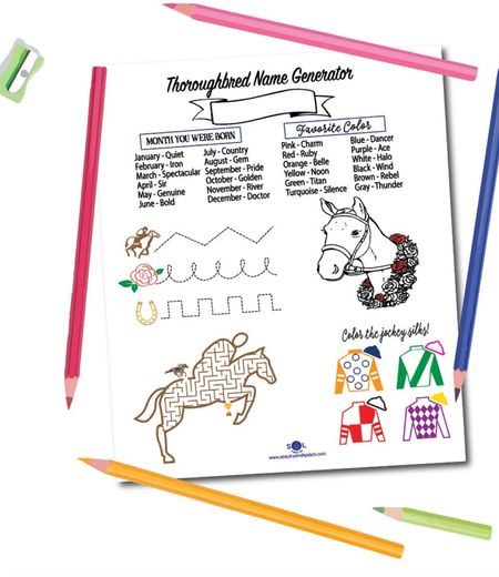 Activity sheet perfect to celebrate the derby!

#LTKfamily #LTKkids #LTKparties
