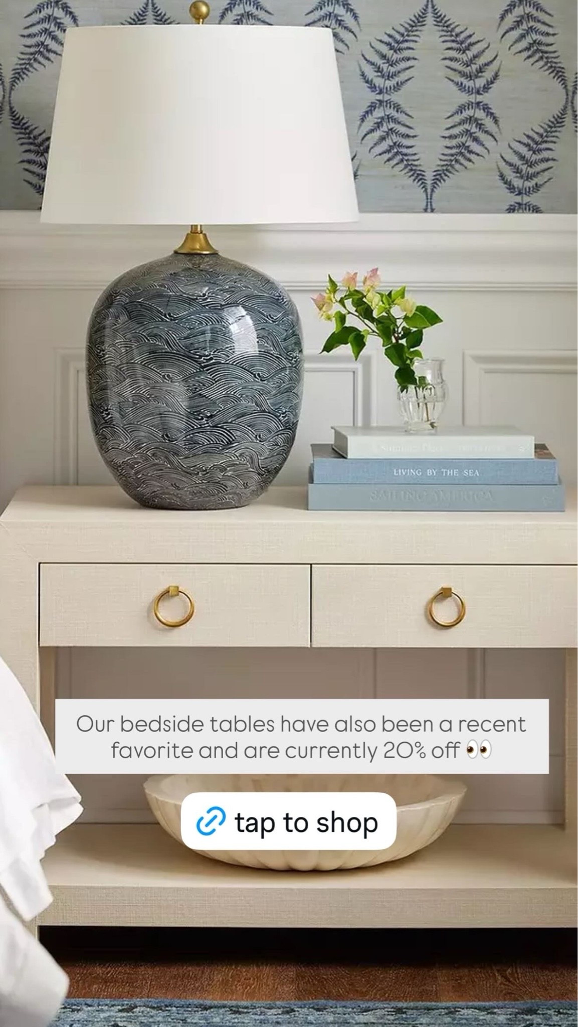 Our bedside tables have been one of my favorite purchases and they’re 20% off right now! I how the linen-wrapped tables add another material to our bedroom. Tons of storage and a lower shelf for display 🙌🏻

#LTKSaleAlert #LTKHome #LTKdayinmylife