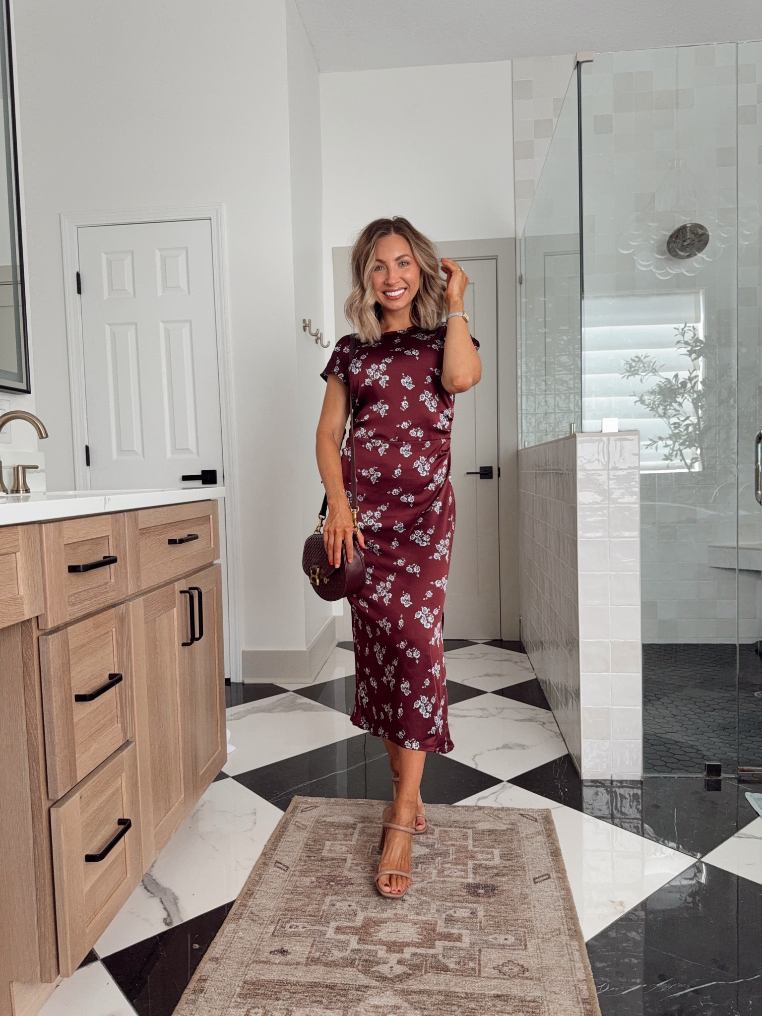 Target dress on SALE $24 perfect for a spring wedding or church! Wearing an XS 

#LTKFindsUnder50 #LTKStyleTip #LTKPetite