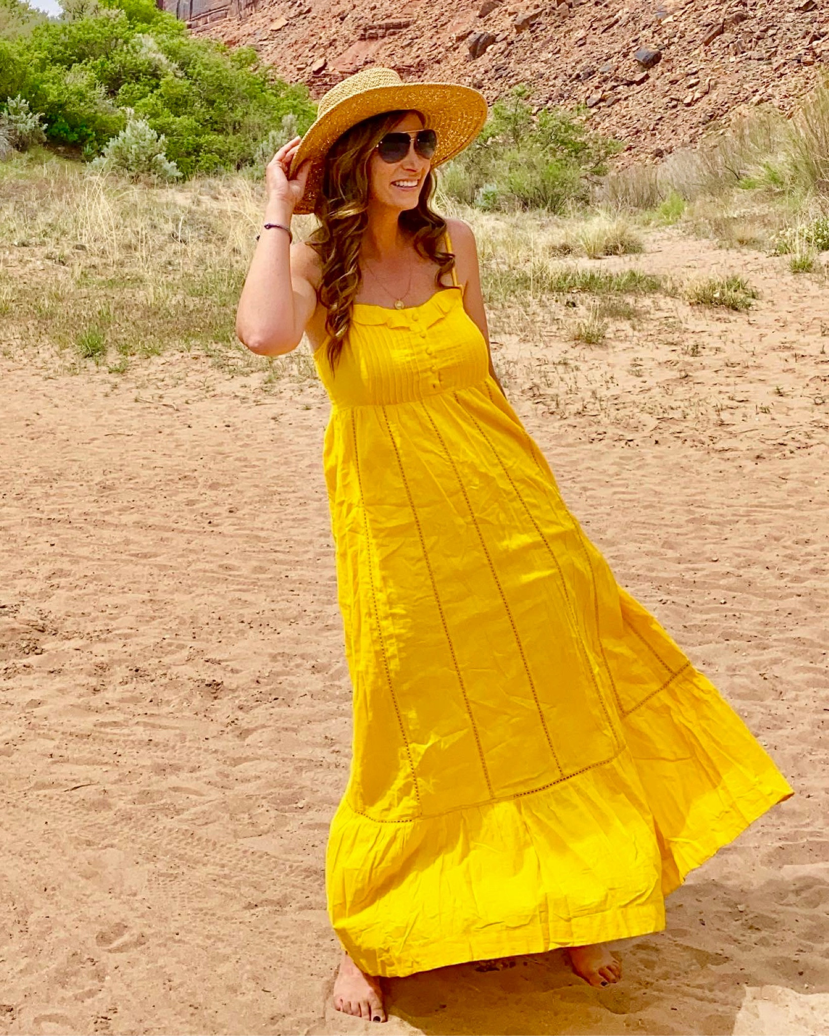 Resort dresses / easy to pack vacation clothing / maxi dress / yellow maxi dress 

#LTKtravel #LTKMostLoved #LTKSeasonal