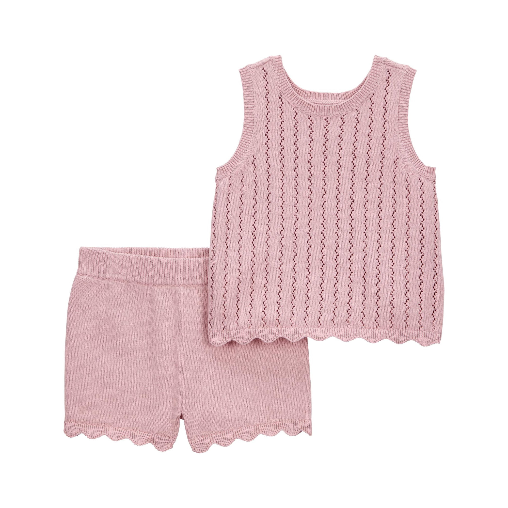 Carter's Child of Mine Baby and Toddler Girl Outfit Set, 2-Piece, Sizes 12M-5T | Walmart (US)