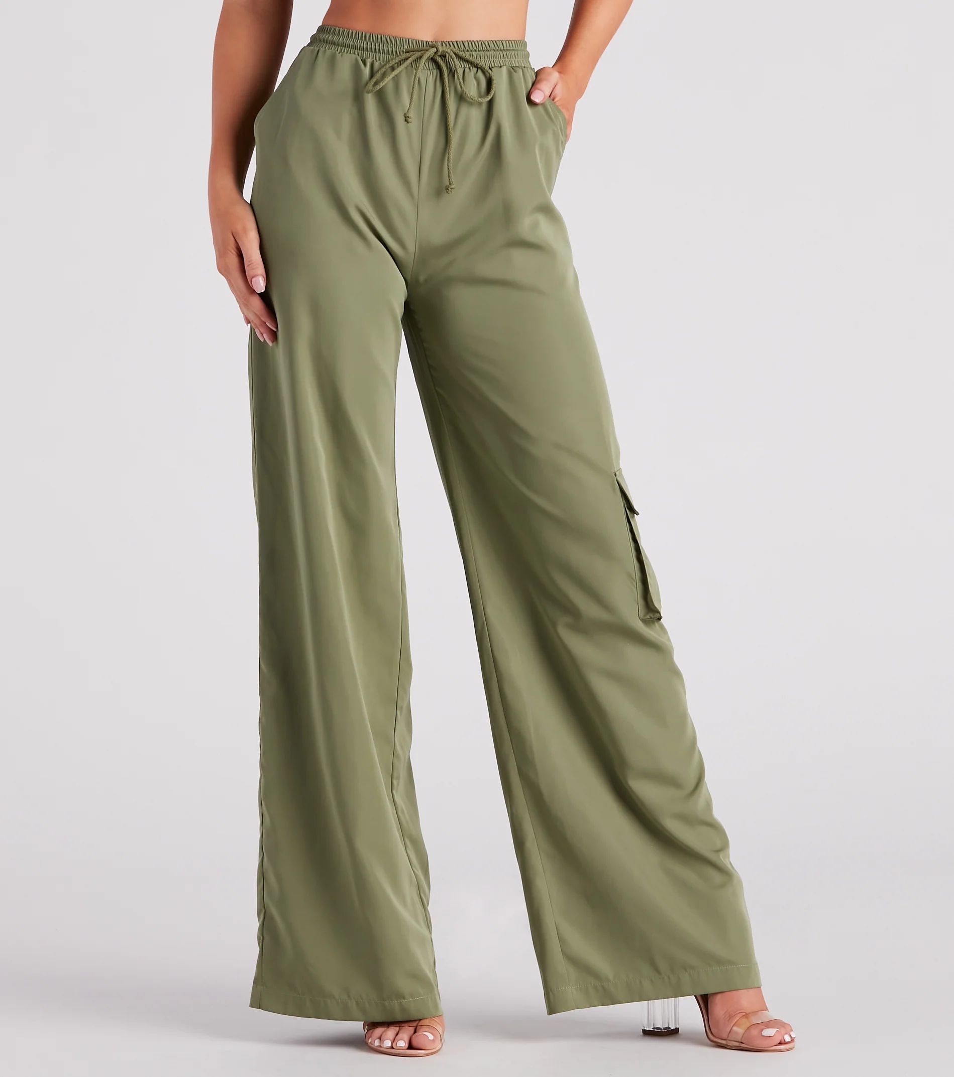 Take Action High Rise Cargo Pants | Windsor Stores