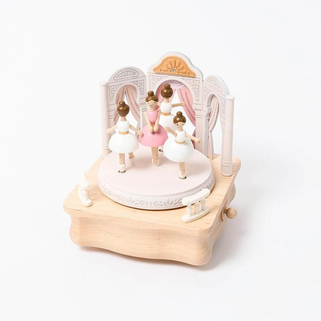 Ballerina Recital | Wooden Music Box | Etsy (US)