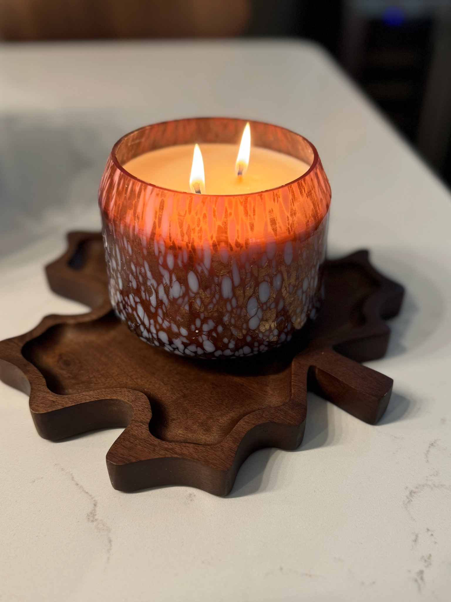 These little wooden leaf tray is perfect for Fall candles!

#LTKSeasonal #LTKFallSale #LTKHome