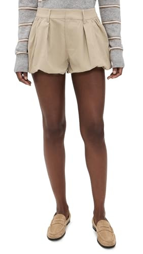 ASTR the label Women's Margeen Bubble Shorts, Khaki, M | Amazon.com | Amazon (US)