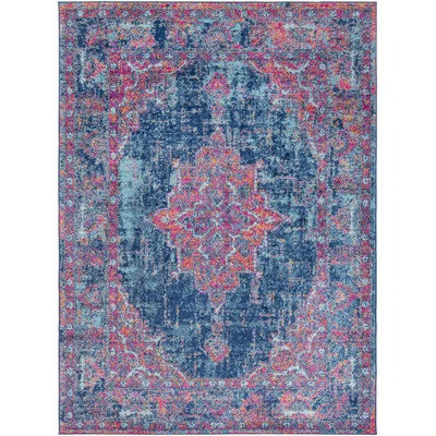 Almonte Distressed Pink Area Rug Bungalow Rose Rug Size: Runner 2'7" x 7'6 | Wayfair North America