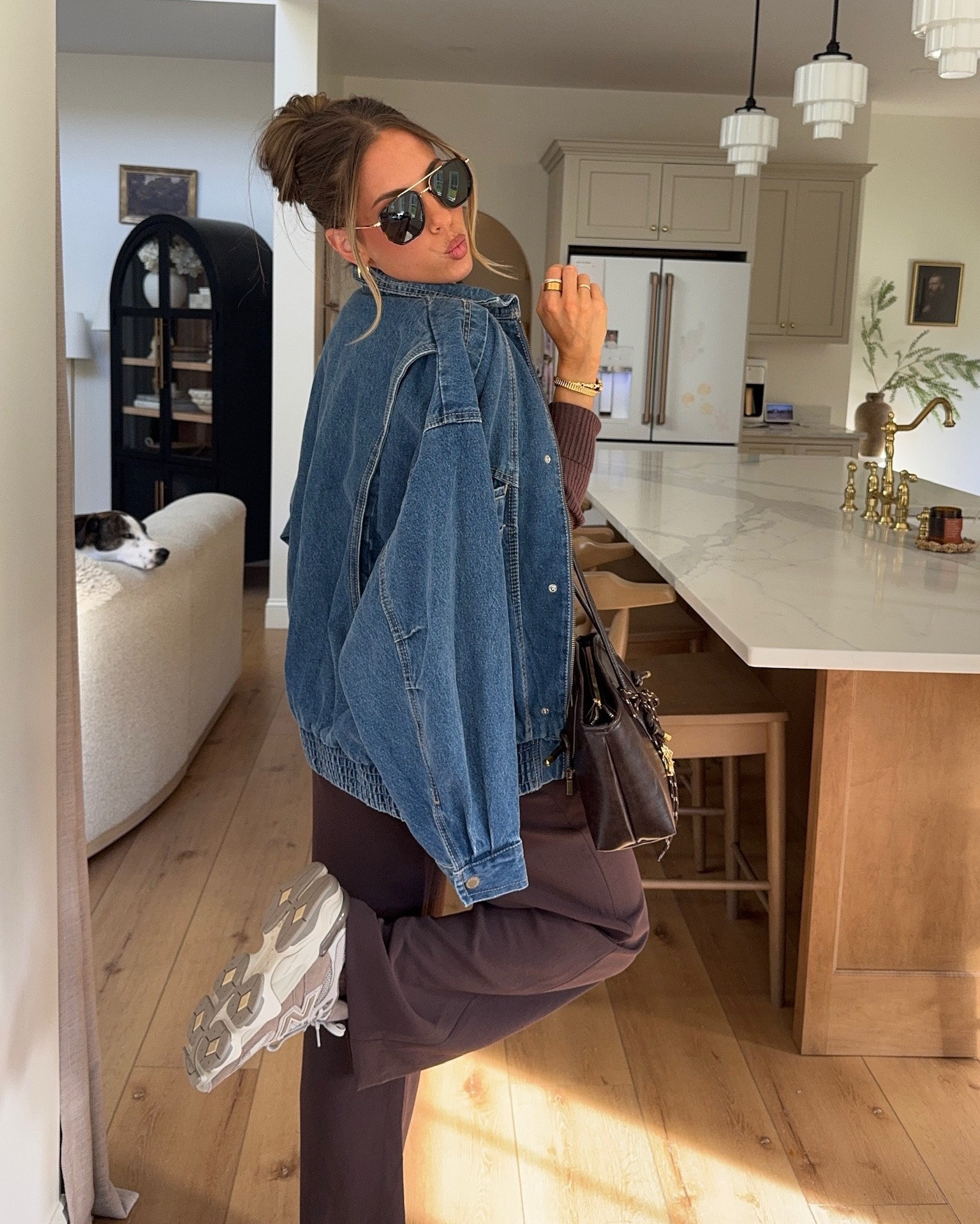 A super easy throw on and go 😘

these pieces are all easy to mix and match 

Lounge set 
Errand outfit 
Jean jacket 

#LTKSeasonal #LTKFindsUnder100 #LTKootd