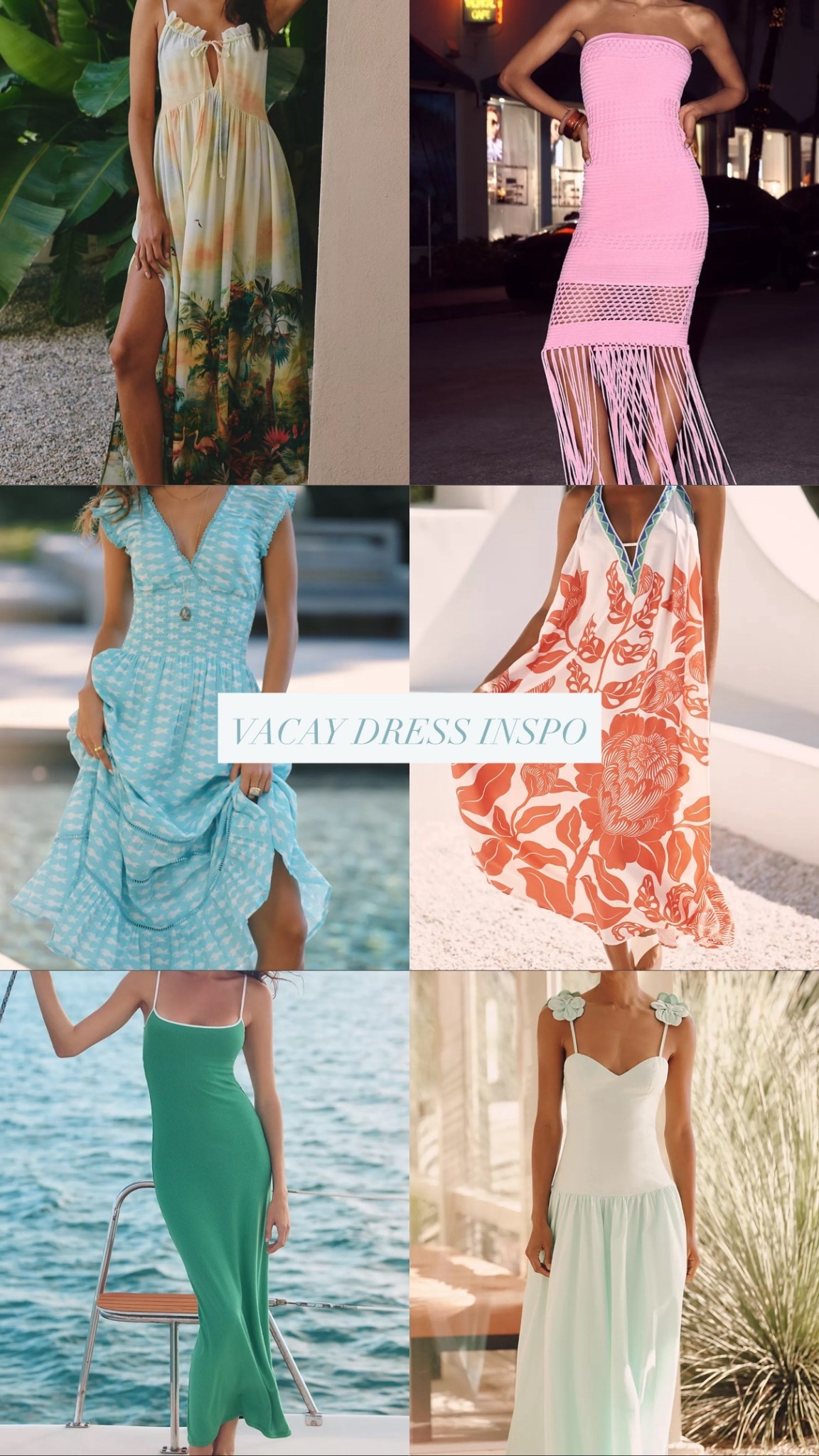 VACAY DRESS INSPO

#LTKSwim #LTKFestival #LTKTravel