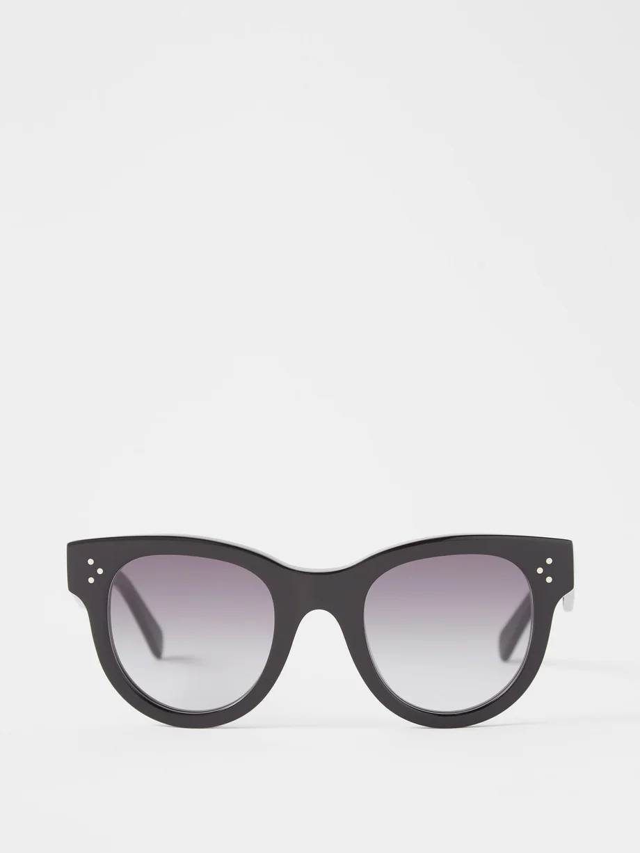 Round acetate sunglasses | Celine Eyewear | Matches (EU)