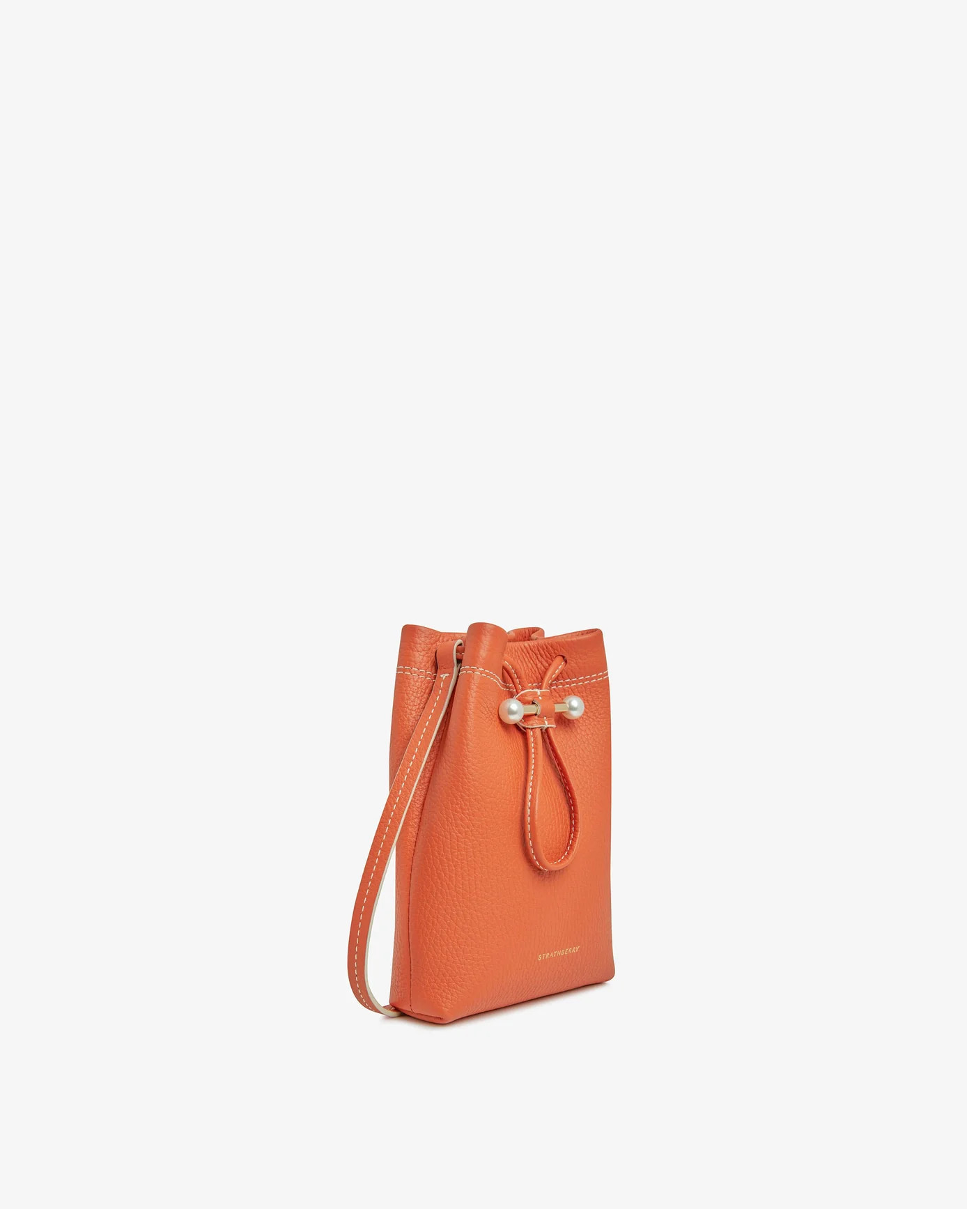 Strathberry x Shrimps Osette Midi Pouch - Orange | Strathberry