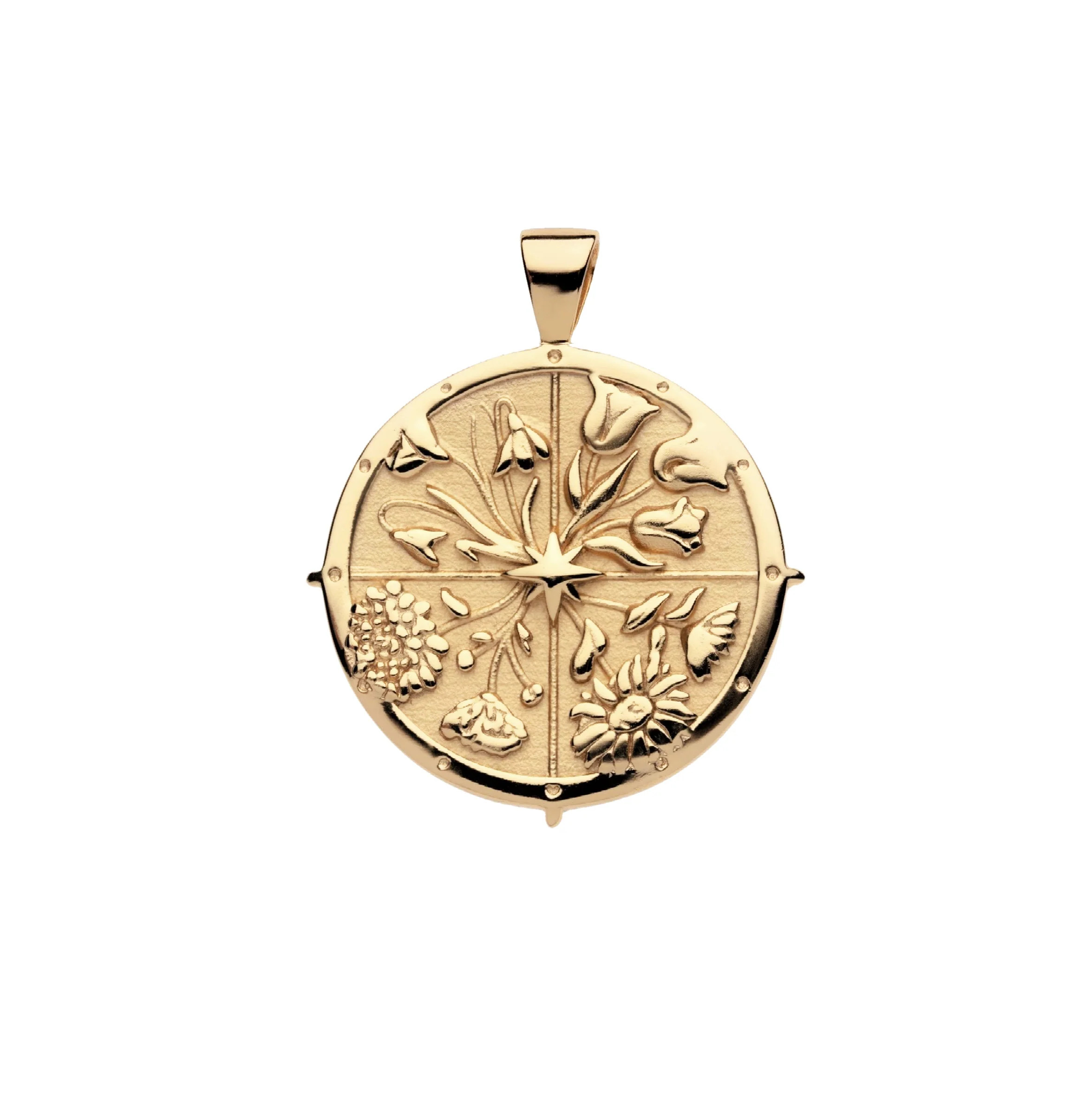 STRONG JW Original Pendant Coin (Rising Sun) | Jane Win