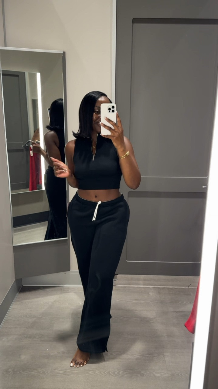 Casual, yet sexy loungewear outfit from target! Wearing a medium in the pants and a small on the top. 

#LTKStyleTip #LTKFindsUnder50