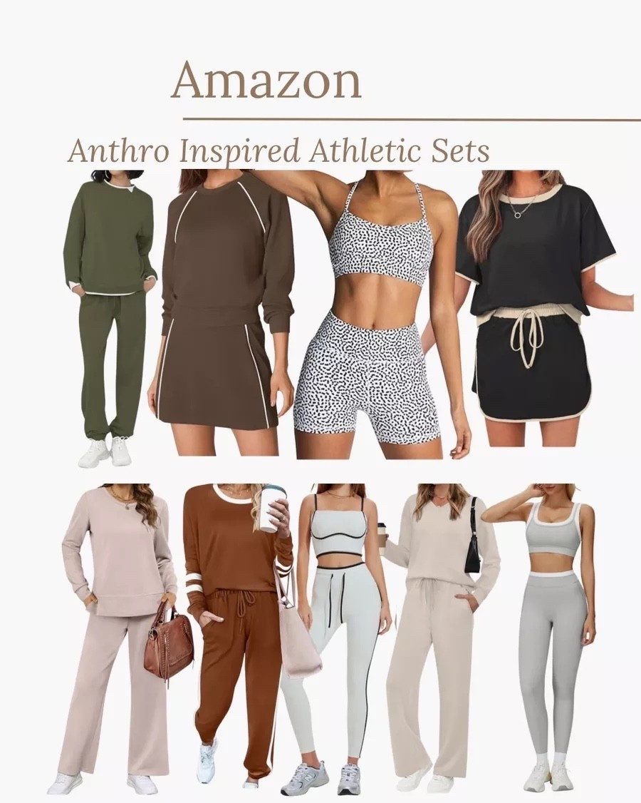 Anthro inspired athletic sets at Amazon ! #LTKFindsUnder100 #LTKgrwm #LTKfitnessgoals

 

 #LTKdayinmylife #LTKgrwm #LTKActive
