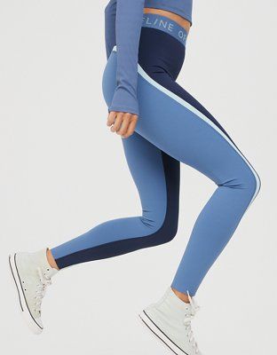 OFFLINE By Aerie Goals Logo Waistband Legging | Aerie