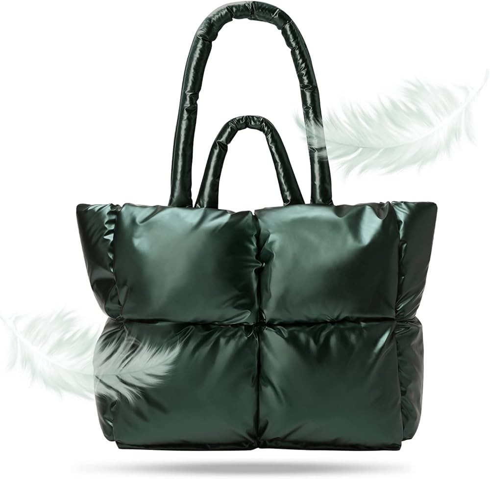 VINMIWE Puffer Tote Bag, Extra Large Luxury Bags for Women Unicloud Puffy Shoulder Quilted Handba... | Amazon (US)