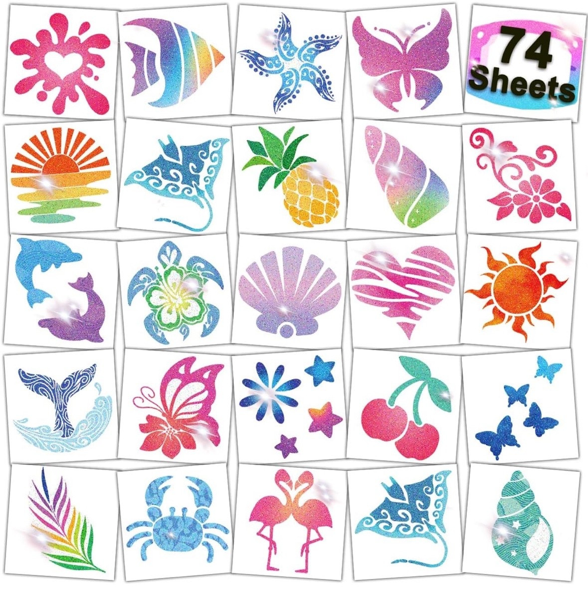 cute glitter tattoos 😇

#LTKBeauty