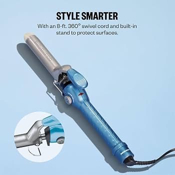 BaBylissPRO Nano Titanium Spring Curling Iron, 1" Professional Spring Hair Curler for Long Lasting Curls & All Hair Types | Amazon (US)