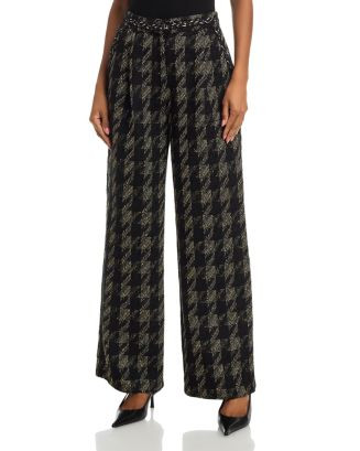 Metallic Tweed Wide Leg Pants - Exclusive | Bloomingdale's (US)